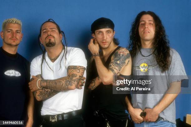 Hardcore band Biohazard appear in a portrait taken on June 11, 1994 in New York City.