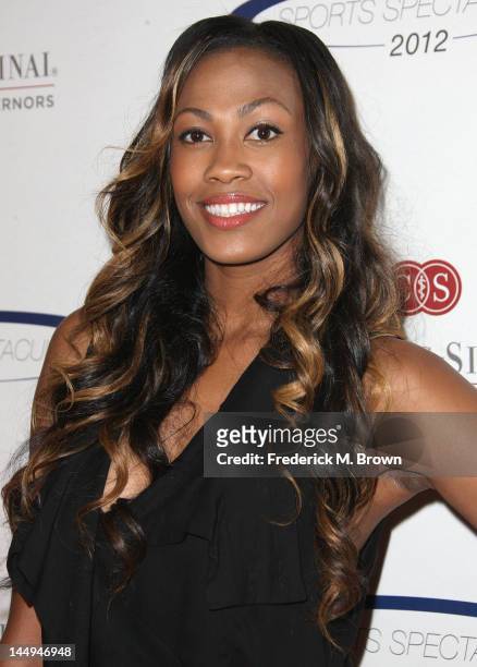 Kim Glass attends the 27th Annual Cedars-Sinai Medical Center Sports Spectacular at the Hyatt Regency Century Plaza hotel on May 20, 2012 in Century...