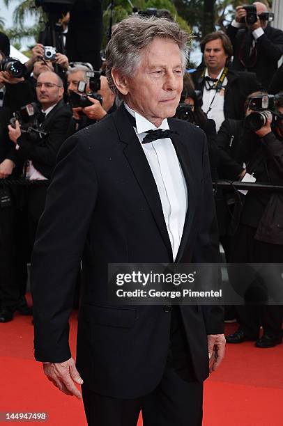 Director Roman Polanski attends the"Tess" Cannes Classics Premiere during the 65th Annual Cannes Film Festival at Palais des Festivals on May 21,...