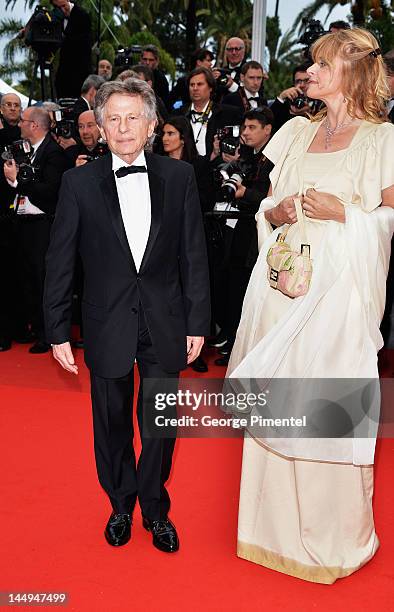 Director Roman Polanski and actress Nastassja Kinski attend the"Tess" Cannes Classics Premiere during the 65th Annual Cannes Film Festival at Palais...