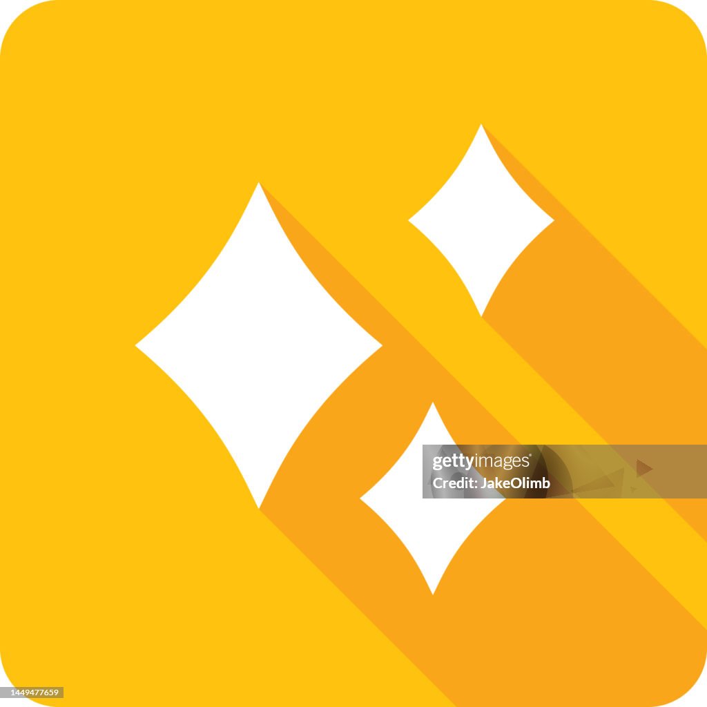 Sparkles Icon Silhouette