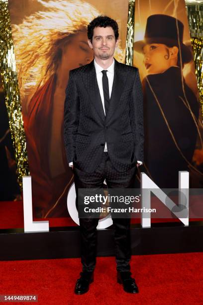 Damien Chazelle attends the Global Premiere Screening of "Babylon" at Academy Museum of Motion Pictures on December 15, 2022 in Los Angeles,...