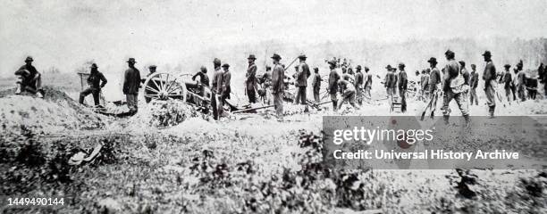 Battery action at Fredericksburg. The Battle of Fredericksburg was fought December 11-15 in and around Fredericksburg, Virginia, in the Eastern...