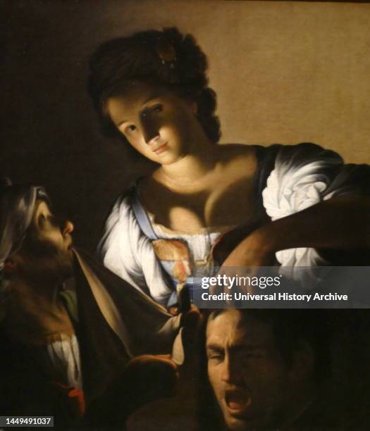 Judith with the head of Holofernes, c1610-15, by Carlo Saraceni was an Italian early-Baroque painter.