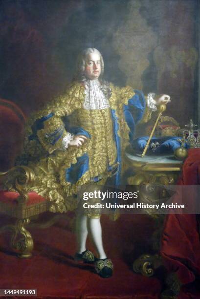 Emperor Francis I, Stephen, c1745-1765 by Martin van Meytens was a Swedish-Austrian painter who painted members of the Royal Court of Austria such as...