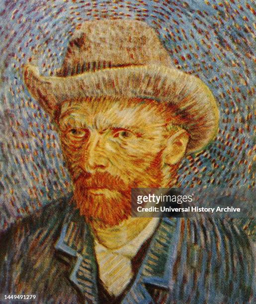 Self-portrait of Van Gogh. Vincent Willem van Gogh was a Dutch Post-Impressionist painter who posthumously became one of the most famous and...