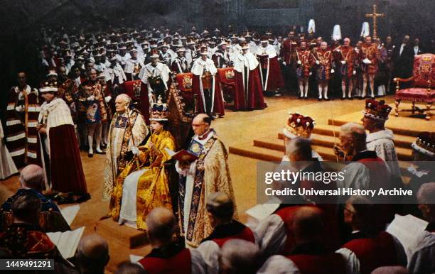 The Coronation of Elizabeth II took place on 2 June 1953 at Westminster Abbey in London. Elizabeth II acceded to the throne at the age of 25 upon the...