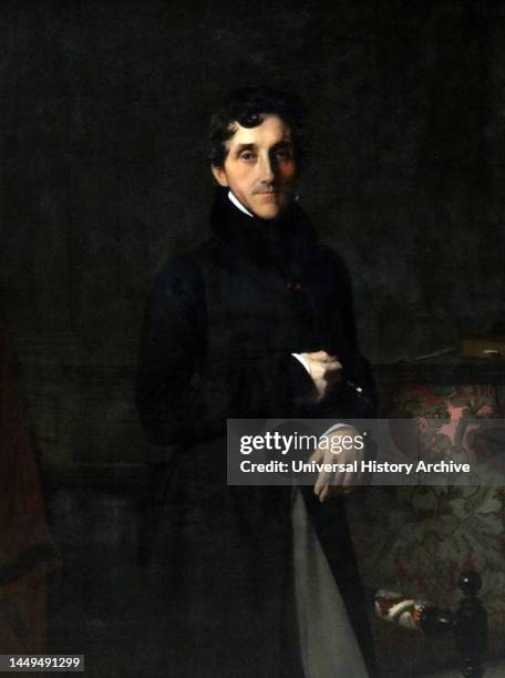 Le Comte Mathieu-Louis Mole, 1834 by Jean-Auguste-Dominique Ingres was a French Neoclassical painter. Louis-Mathieu Mole was a French statesman,...