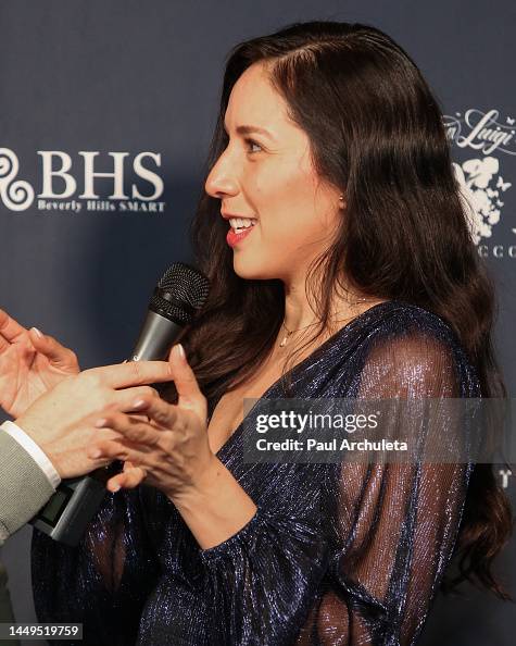 Michael Roccio Michelle Rocio attends the Luxury Tech & Art show on December 14 ...