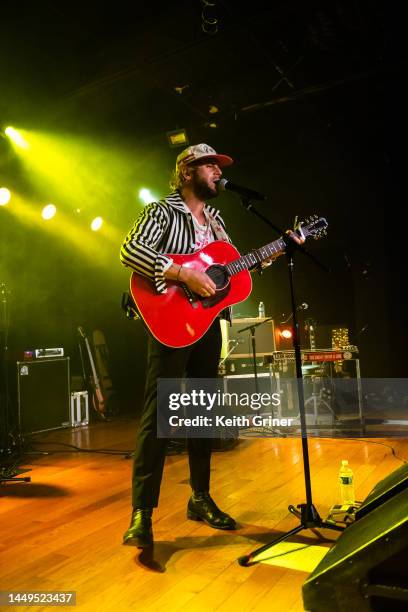 Langhorne Slim performs at The Basement East on December 15, 2022 in Nashville, Tennessee.