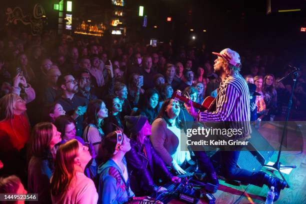 Langhorne Slim performs at The Basement East on December 15, 2022 in Nashville, Tennessee.