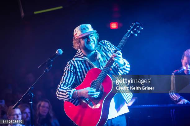 Langhorne Slim performs at The Basement East on December 15, 2022 in Nashville, Tennessee.