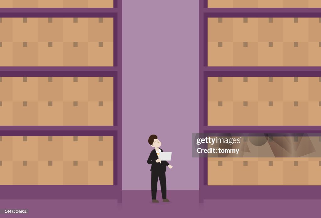 Over Inventory High-Res Vector Graphic - Getty Images