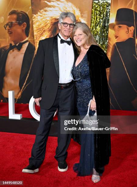 Eric Roberts and Eliza Roberts attend the "Babylon" Global Premiere Screening at Academy Museum of Motion Pictures on December 15, 2022 in Los...