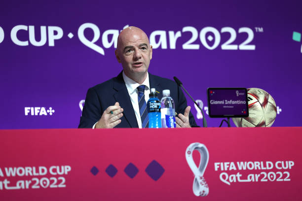 QAT: FIFA World Cup Final Press Conference - FIFA World Cup Qatar 2022