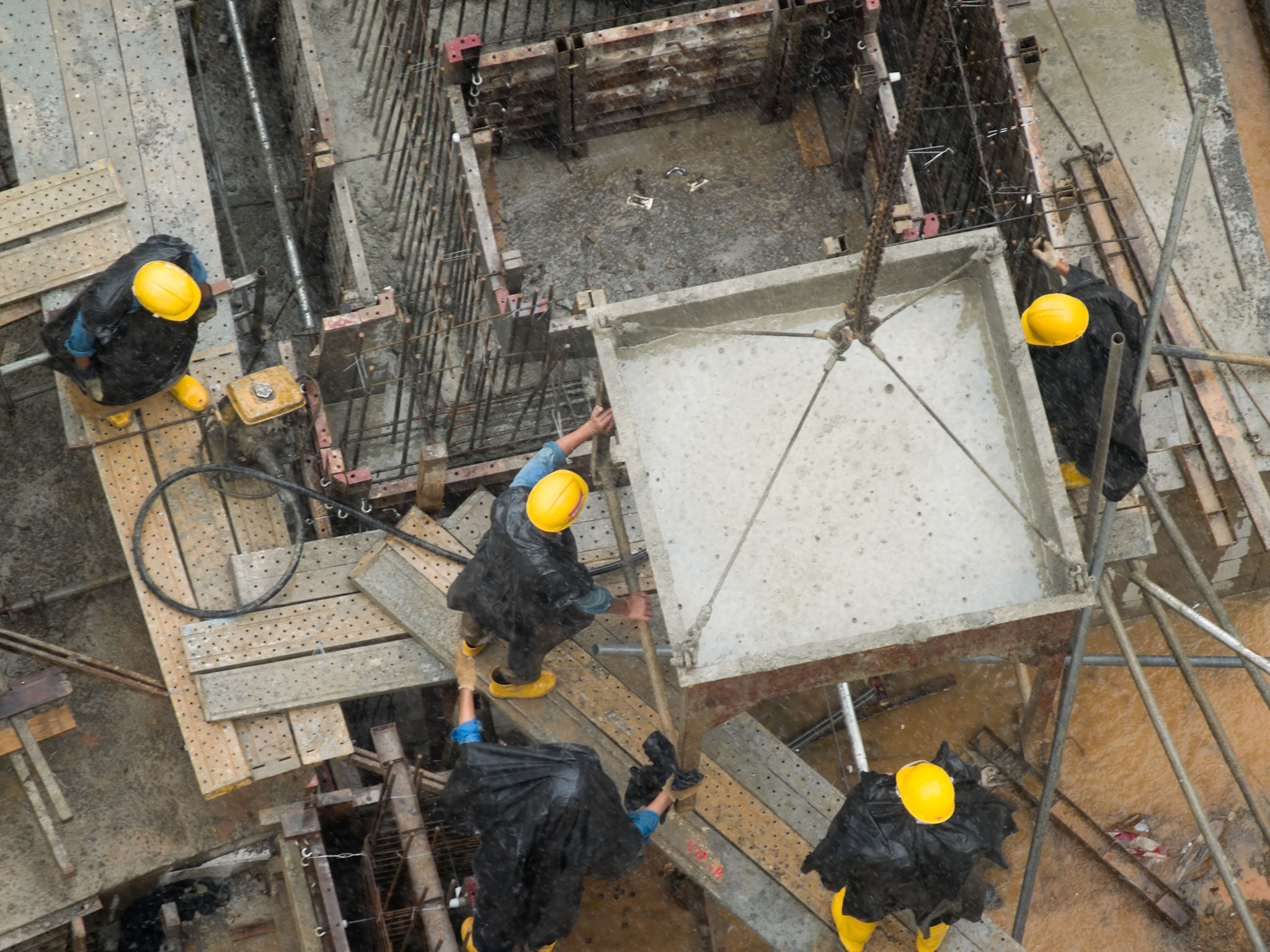 construction rain
