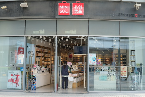 Miniso retail store in China