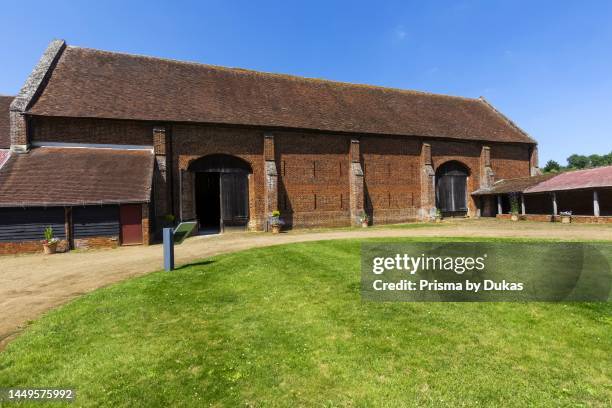 England, Hampshire, Basingstoke, Old Basing Village, Basing House, The Great Barn.
