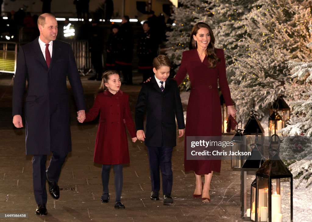 The British Royal Family Attend The 'Together at Christmas' Carol Service