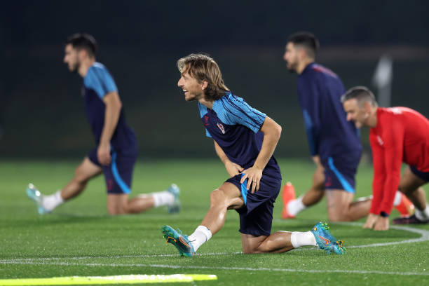 QAT: Croatia Training Session - FIFA World Cup Qatar 2022