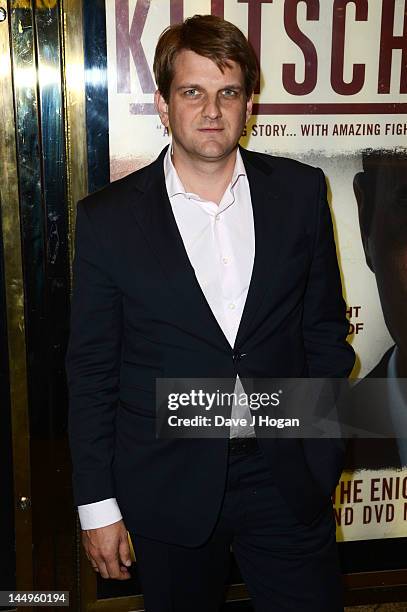 Leopold Hoesch attends the UK premiere of Klitschko at The Empire Leicester Square on May 21, 2012 in London, England.