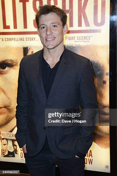 Ben Shepherd attends the UK premiere of Klitschko at The Empire Leicester Square on May 21, 2012 in London, England.