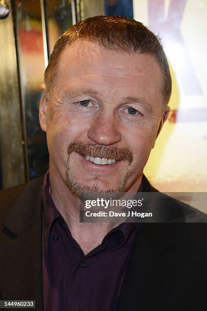 Steve Collins attends the UK premiere of Klitschko at The Empire Leicester Square on May 21, 2012 in London, England.