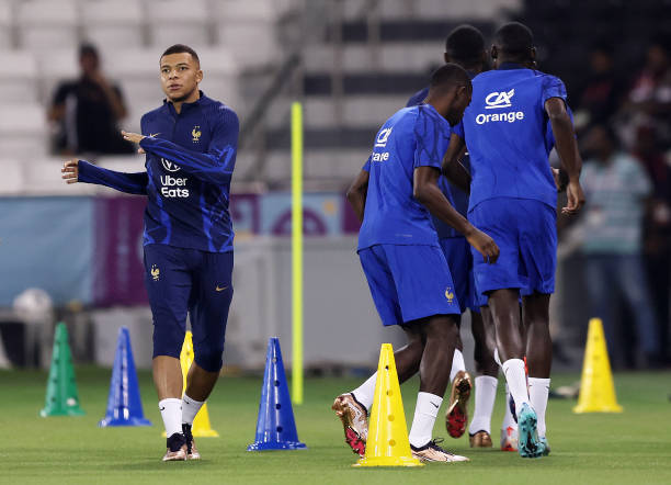 QAT: France Training Session - FIFA World Cup Qatar 2022