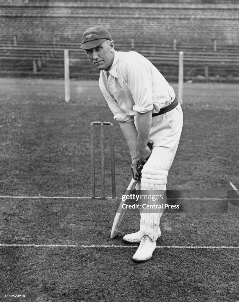 Portrait of Wilfred Rhodes - Yorkshire County Cricket Club