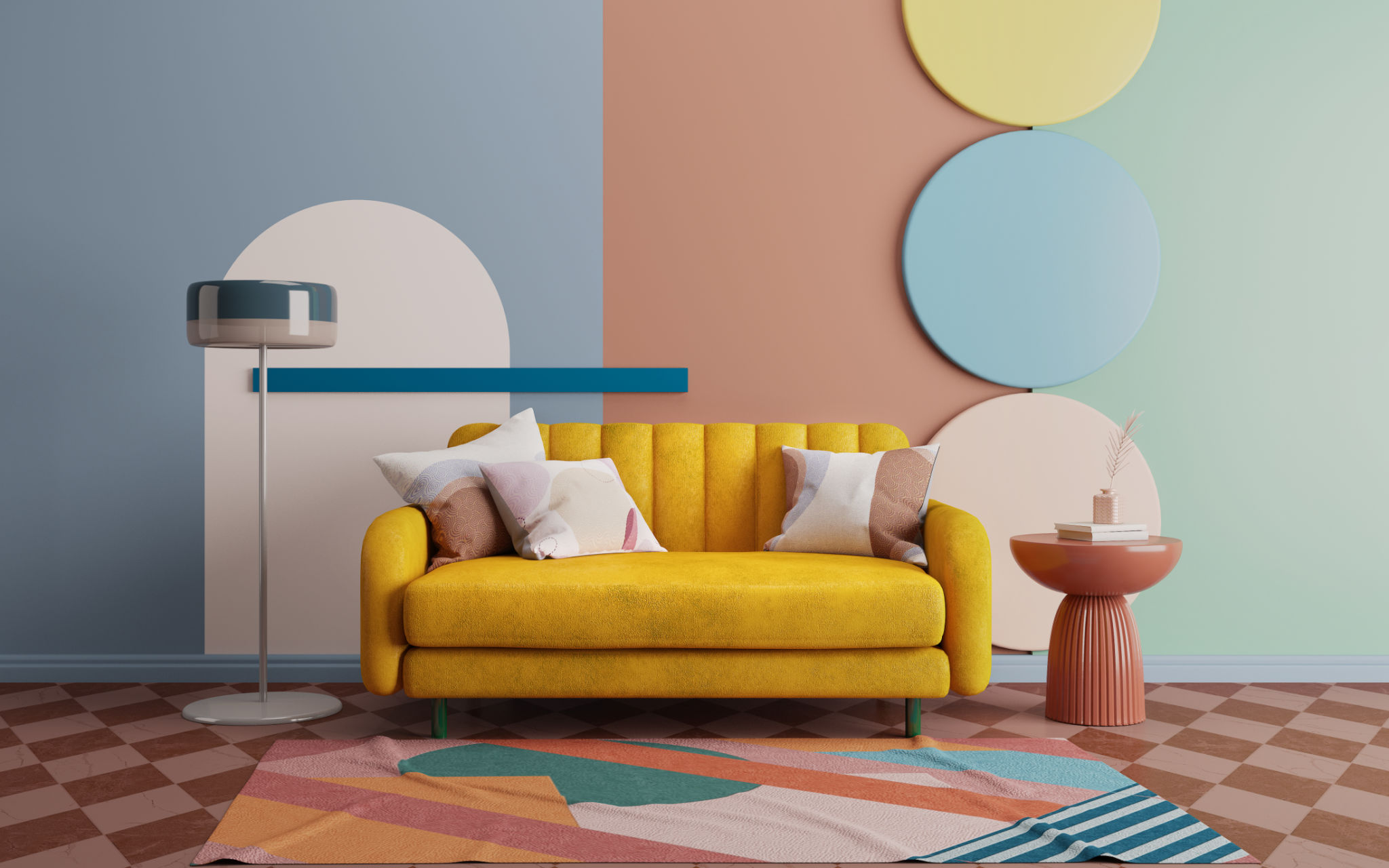 colorful interior design