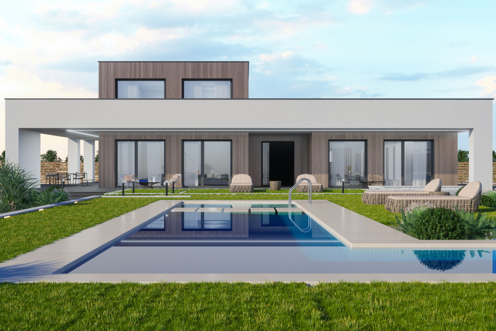 luxury beach house