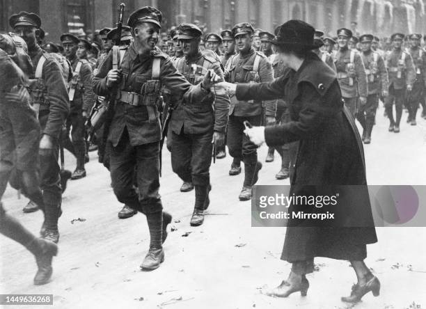 Victory March through London, Saturday 3rd May 1919, largely focused on the Dominion troops had responded to Britain’s call during the war, our...