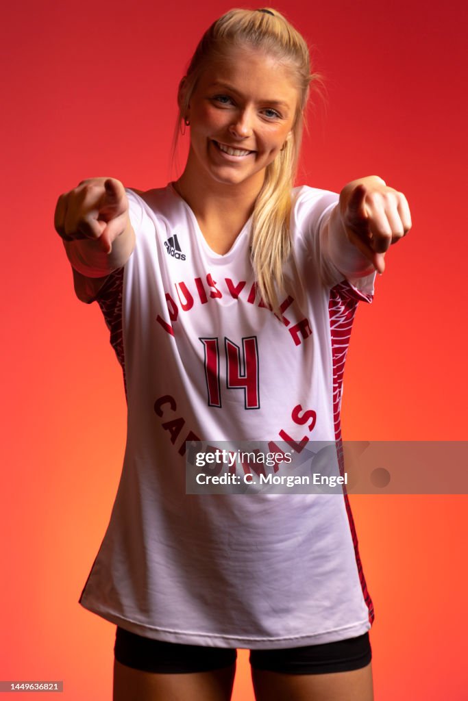 Anna DeBeer of the Louisville Cardinals poses for a portrait during