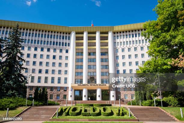 Moldova. Chisinau. Parliament building.