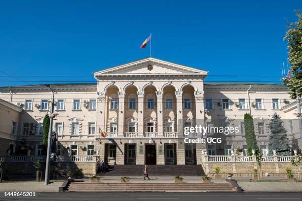 Moldova. Chisinau. The Ministry of Foreign Affairs building.