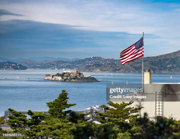 Alcatraz Island Prison.