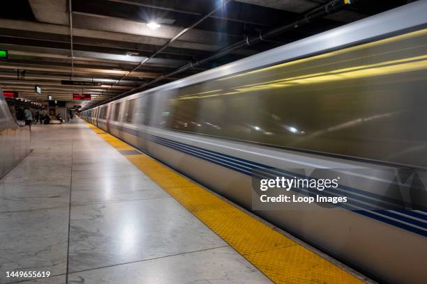 Bart railway system in San Francisco.