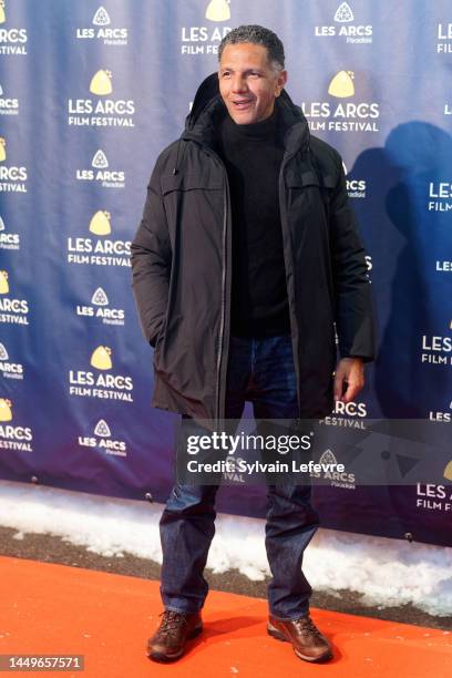 Roschdy Zem attends the closing ceremony during the 14th Les Arcs Film Festival on December 16, 2022 in Les Arcs, France.