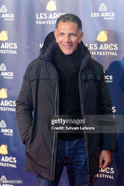 Roschdy Zem attends the closing ceremony during the 14th Les Arcs Film Festival on December 16, 2022 in Les Arcs, France.