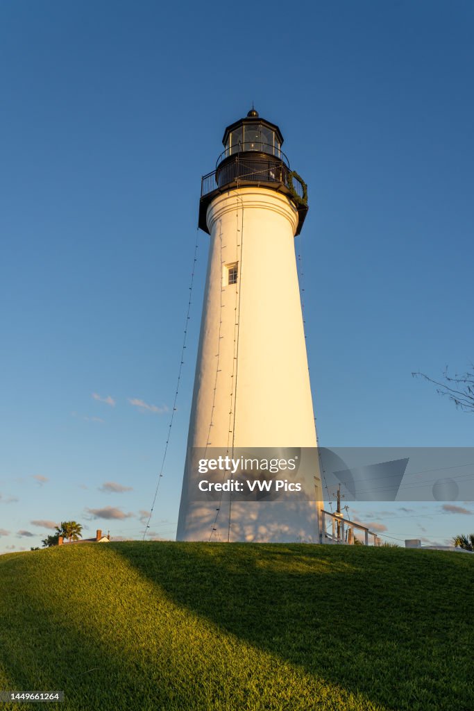 The Port Isabel Lighthouse was built of brick in 1852 on Point Isabel ...