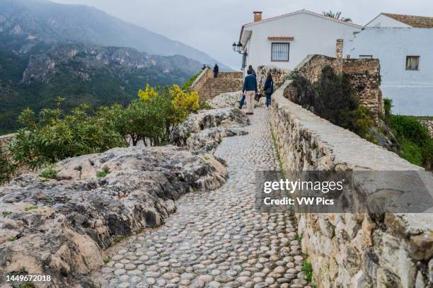 El Castell de Guadalest, Alicante, Spain.
