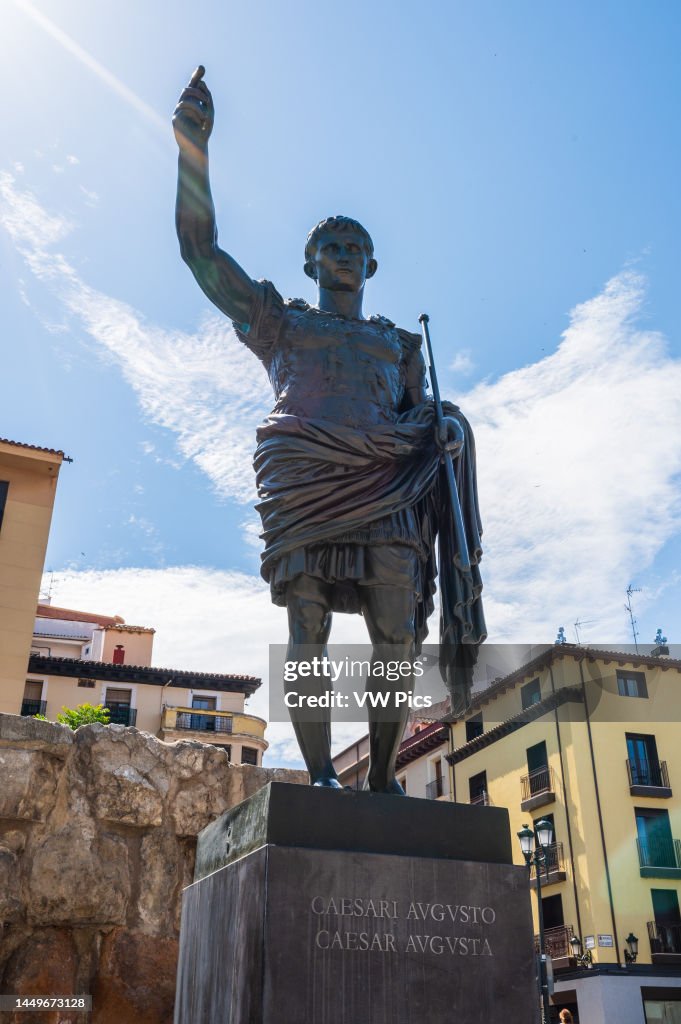 Caesar R Quihuis Caesar Augustus statue, given by Benito Mussolini's Italian... News ...