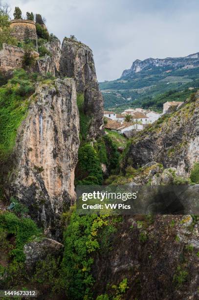 El Castell de Guadalest, Alicante, Spain.