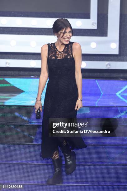 Giorgia attends Sanremo Giovani 2022 at Casinò di Sanremo on December 16, 2022 in Sanremo, Italy.