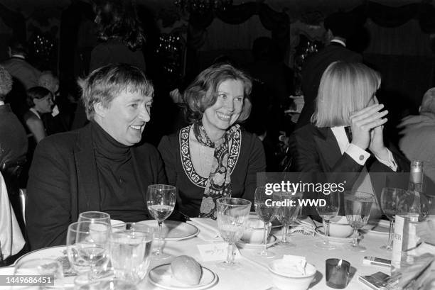 Oskar Werner and Antje Weisgerber attend the New York City premiere of "Voyage of the Damned," including a benefit dinner at the St. Regis Hotel, on...