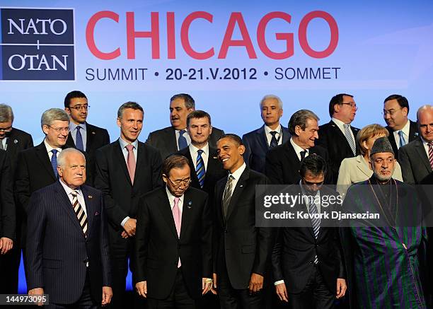President Barack Obama , Czech Republic President Vaclav Klaus , UN Secretary General Ban Ki-moon , NATO Secretary General Anders Fogh Rasmussen ,...