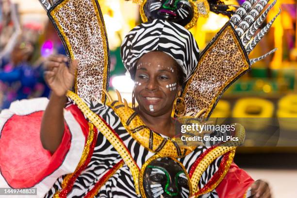 carnaval - brazil - african tribal culture 個照片及圖片檔