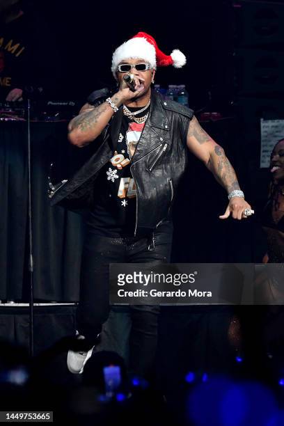 Flo Rida performs onstage during iHeartRadio 93.3 FLZ’s Jingle Ball 2022 Presented by Capital One at Amalie Arena on December 16, 2022 in Tampa,...