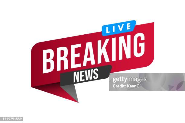 breaking news background vector stock illustration - good news banner stock illustrations