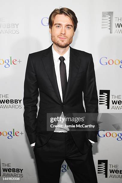 Of Mashable Pete Cashmore attends the 16th Annual Webby Awards on May 21, 2012 in New York City.